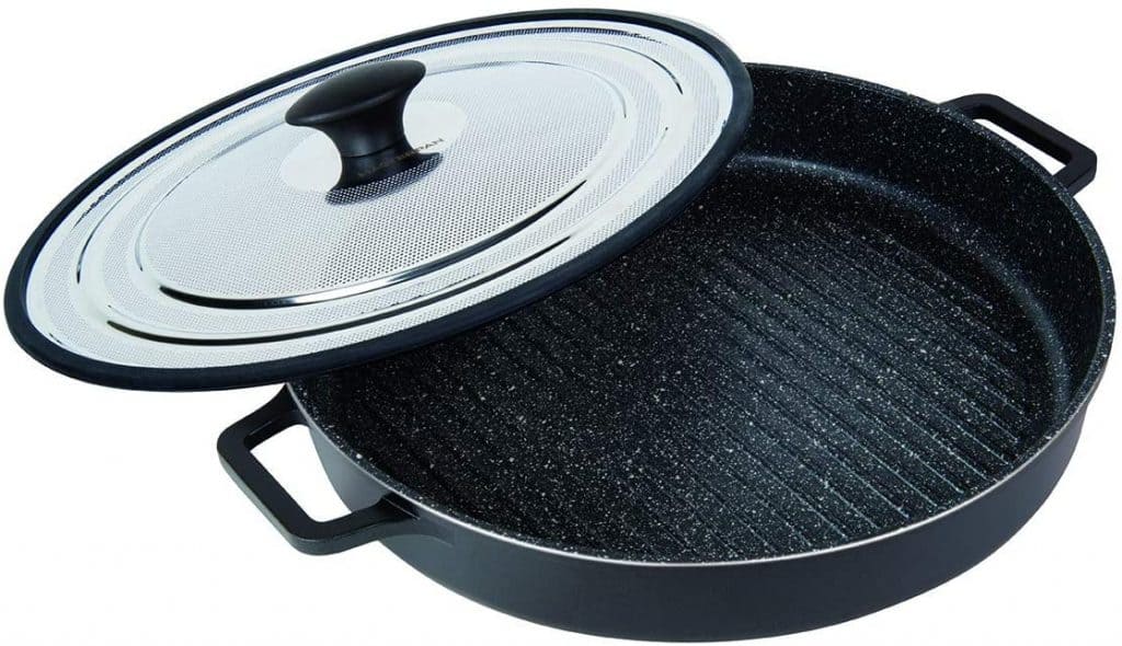 MasterPan Non Stick - best grill-pan for gas stove