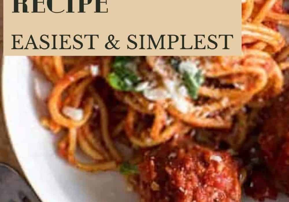 Authentic Italian Meatballs Recipe