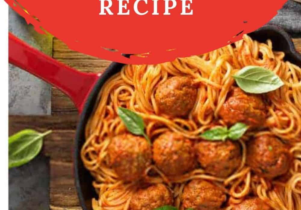 Italian Spaghetti and Meatballs