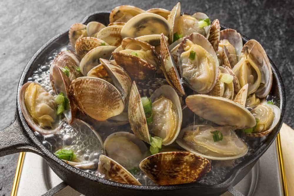 3. Steamed Clams