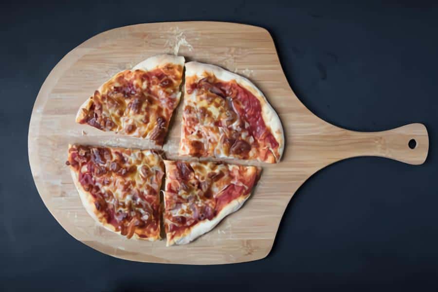 What type of wood is used to make a pizza peel
